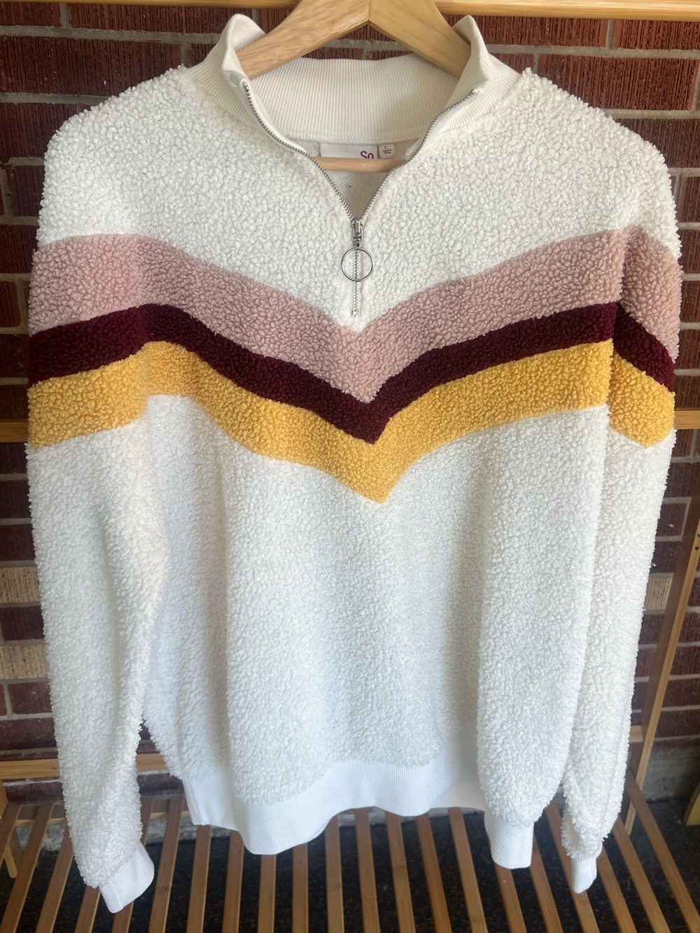 So sherpa pullover